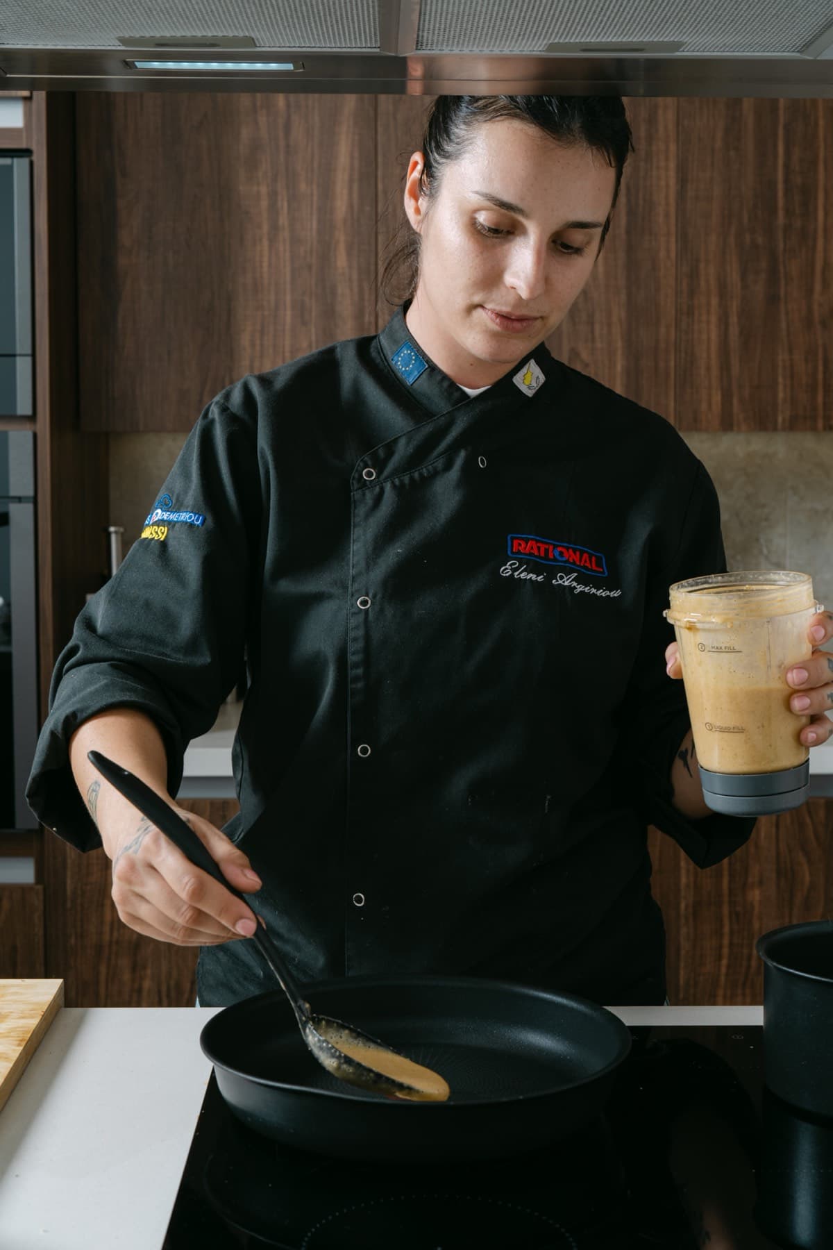 Chef cooking